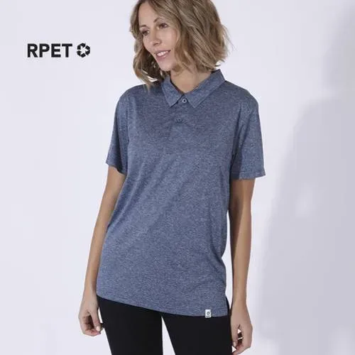 Polo técnico unisex transpirable de poliéster reciclado ref 8007