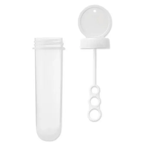 Pompero tubular 30 ml ideal para burbujas ref MO8817 - Back Blanco