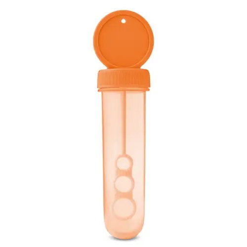 Pompero tubular 30 ml ideal para burbujas ref MO8817 - Naranja