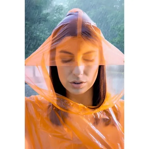 Poncho impermeable talla única fácil de transportar ref 99213