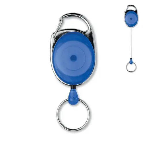 Portacredenciales retráctil Arronsa personalizable ref mo3200 - Azul