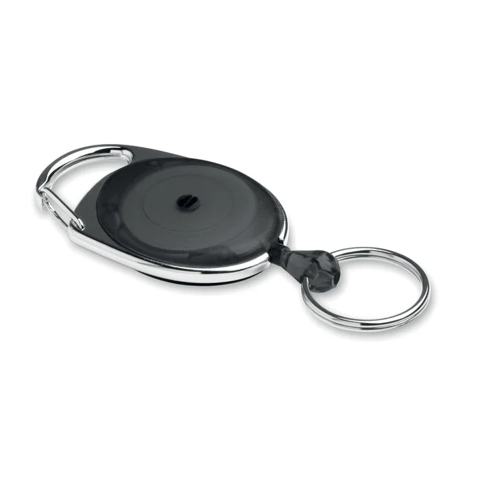 Portacredenciales retráctil Arronsa personalizable ref mo3200 - Back Negro