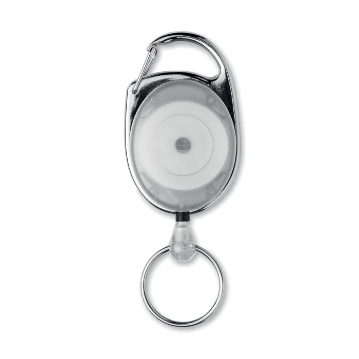 Portacredenciales retráctil Arronsa personalizable ref mo3200 - Blanco Arriba