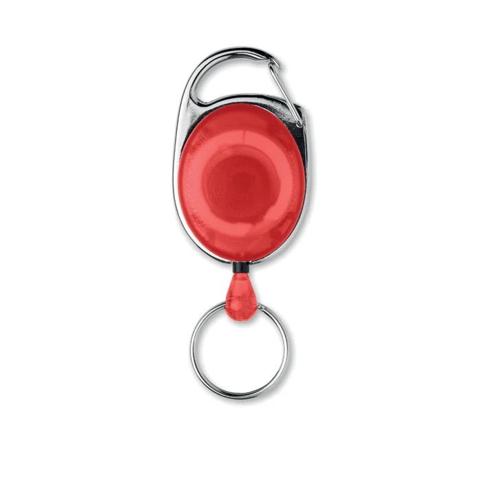 Portacredenciales retráctil Arronsa personalizable ref mo3200 - Rojo 00