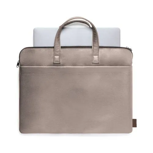 Portadocumentos premium acolchado en cuero reciclado ref 1852