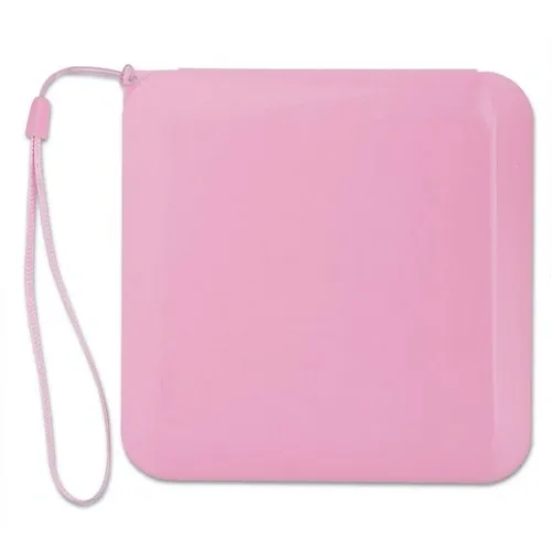 Portador cuadrado de objetos pequeños en plástico PP ref TR38 - Fucsia
