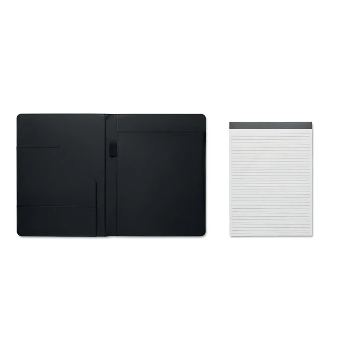 Portafolio A4 con bloc de notas Profile4 ref mo3210 - Negro 02