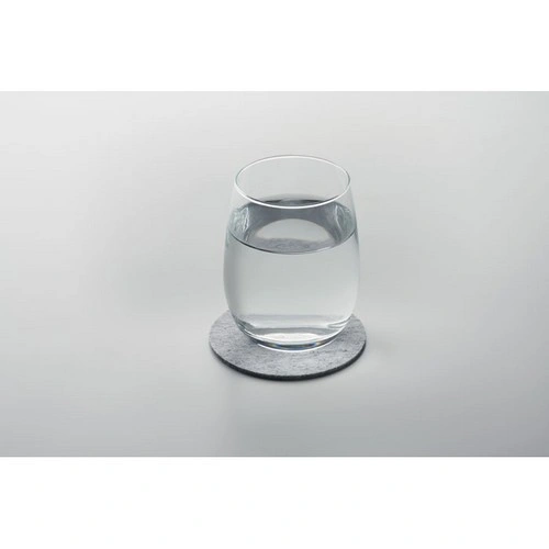 Posavasos redondo de fieltro RPET ecológico ref MO2356