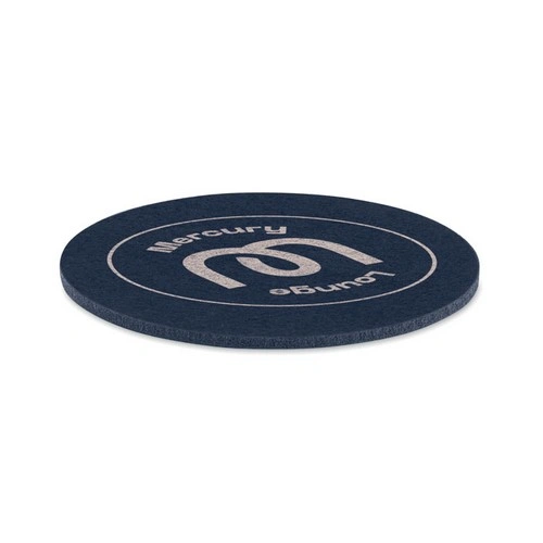 Posavasos redondo de fieltro RPET ecológico ref MO2356