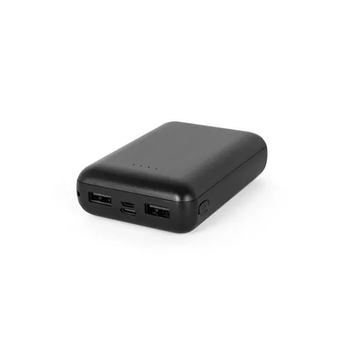 Power bank 10000 mAh en ABS reciclado ref 97198 - Negro
