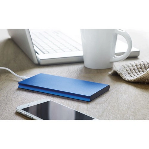Power Bank 8000 mAh aluminio con indicador de luz ref MO8839