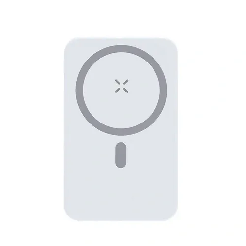 Power Bank Granzax 10000 mAh magnético y personalizable ref 22266 - Blanco