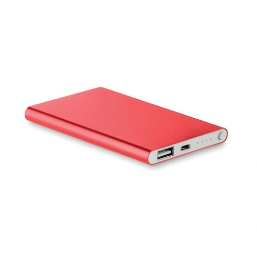 Power bank plano 4000 mAh aluminio compatible smartphones ref MO8735