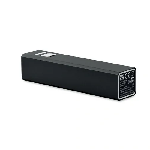 Powerbank 2600 mAh en aluminio reciclado con USB Tipo-C ref MO2374