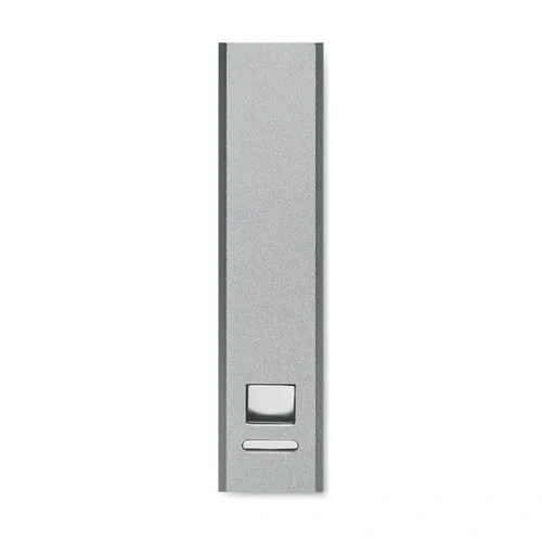 Powerbank 2600 mAh en aluminio reciclado con USB Tipo-C ref MO2374