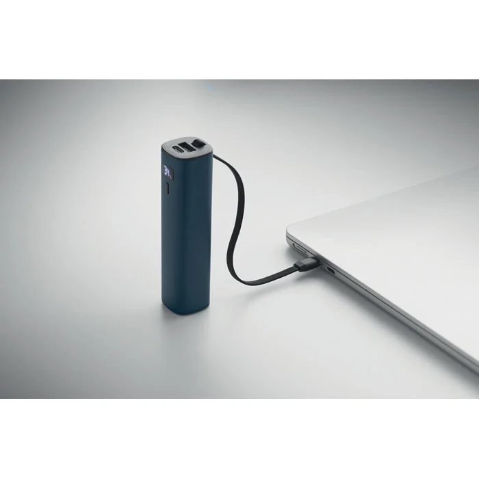 Powerbank 5000 mAh PD 20 W Powertube personalizable ref mo3144 - French Marino Abierta