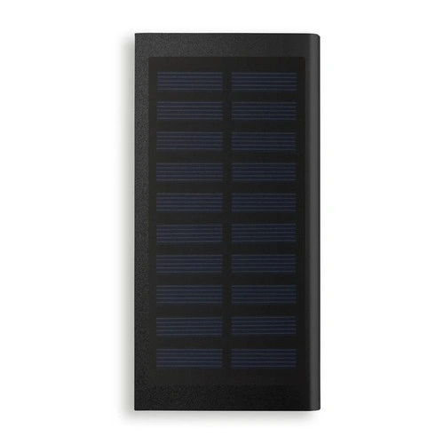 Powerbank solar de aluminio 8000 mAh carga de emergencia ref MO9051