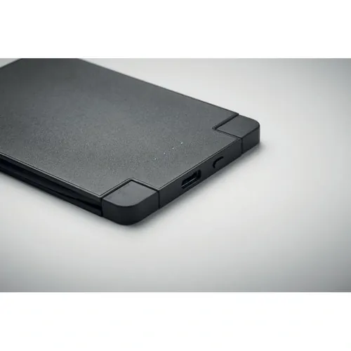 Power bank magnética 2500 mAh con cables incorporados ref MO2510 - Negro 2