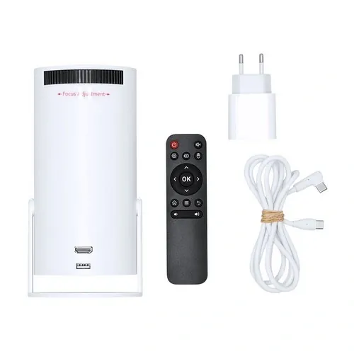 Proyector TaloXen con Bluetooth y WiFi para disfrutar en casa ref 22180 - Blanco