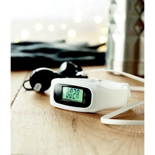 Pulsera deportiva con contador de pasos ref MO9136 - Item Ambiant Picture Blanco