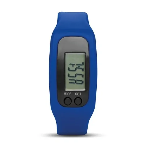 Pulsera deportiva con contador de pasos ref MO9136 - Side Azul Royal