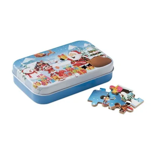 Puzzle navideño de 60 piezas en caja de lata ref CX1507 - Front Surtido