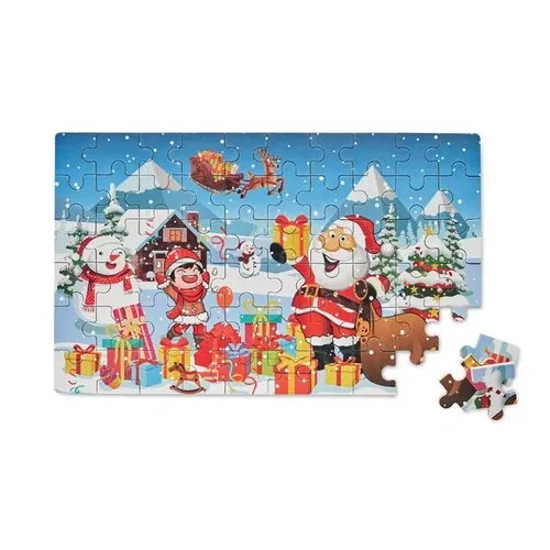 Puzzle navideño de 60 piezas en caja de lata ref CX1507 - Side Surtido