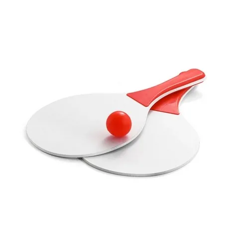 Raquetas de playa MDF con pelota incluida ref 98035 - Rojo 02