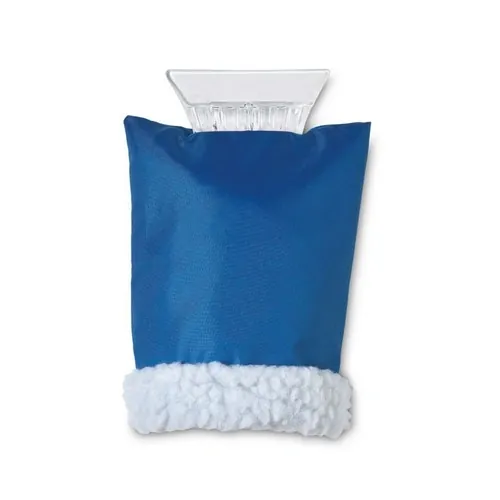 Rasqueta para hielo con manopla forrada de pelo ref MO7780 - Back Azul