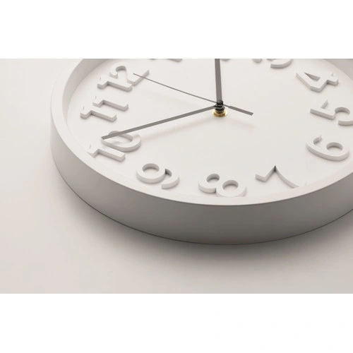 Reloj de pared en PP personalizable y silencioso ref MO2851