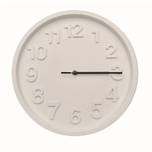 Reloj de pared en PP personalizable y silencioso ref MO2851