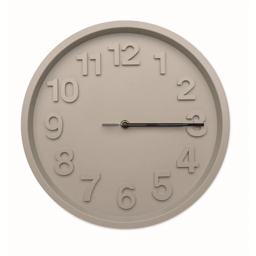 Reloj de pared en PP personalizable y silencioso ref MO2851