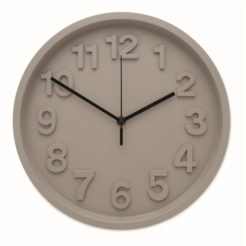 Reloj de pared en PP personalizable y silencioso ref MO2851