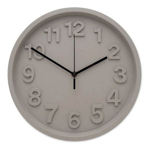 Reloj de pared en PP personalizable y silencioso ref MO2851