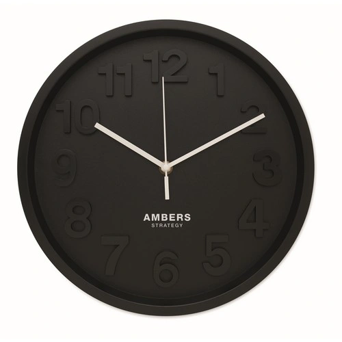 Reloj de pared en PP personalizable y silencioso ref MO2851