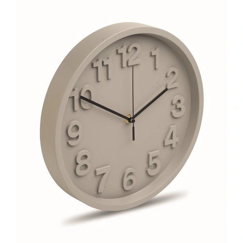 Reloj de pared en PP personalizable y silencioso ref MO2851