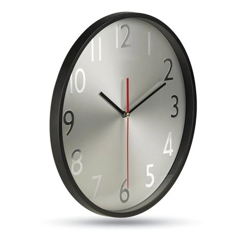 Reloj de pared con esfera de aluminio y cristal ref MO7503