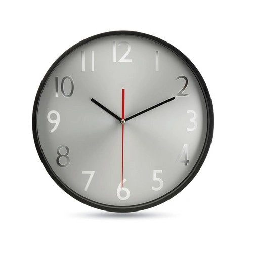 Reloj de pared con esfera de aluminio y cristal ref MO7503