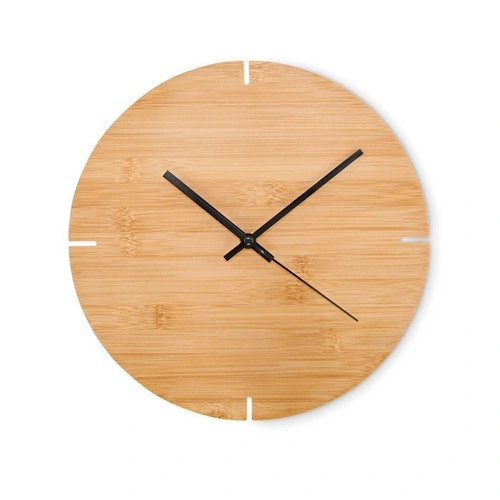 Reloj de pared de bambú ecológico ref MO6792