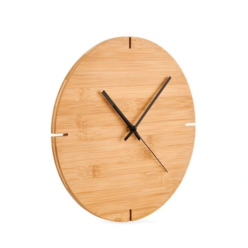 Reloj de pared de bambú ecológico ref MO6792