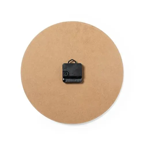 Reloj de pared en madera MDF con dial blanco ref 1692 - 00