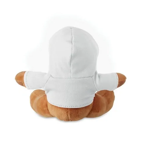 Reno de peluche con sudadera personalizable ref CX1469 - Item Detail Picture Blanco