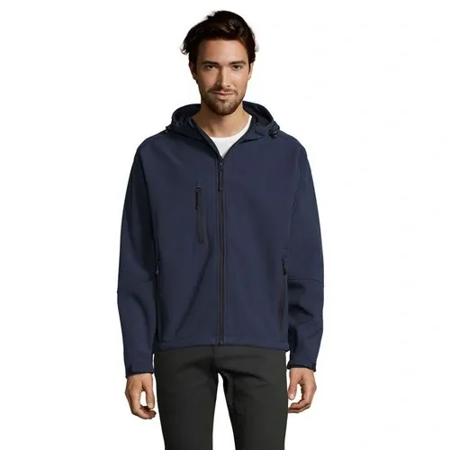 chaqueta SOLS replay impermeable con capucha ref S46602 - French Marino
