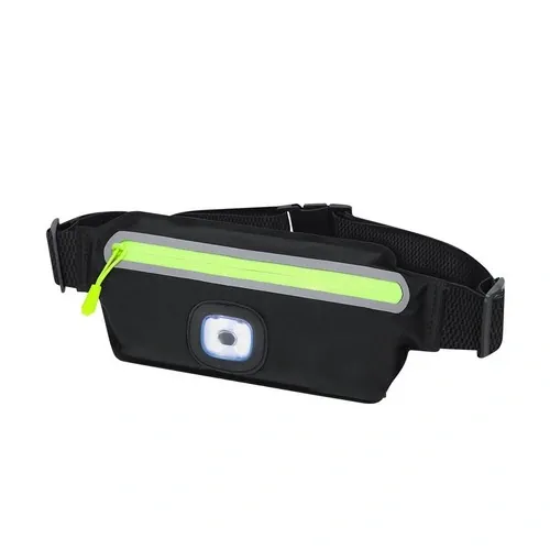 Riñonera Jotham con linterna y carga USB para actividades ref 22458