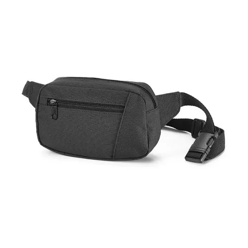 Riñonera poliéster 600D con bolsillo frontal ref 92546