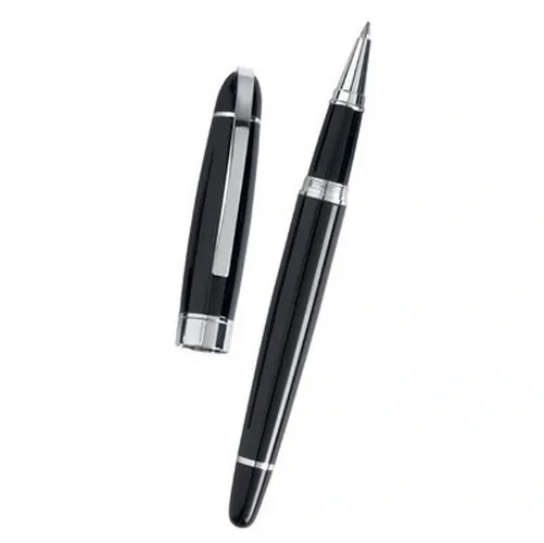 Roller de aluminio tinta azul premium diseño lujoso ref AR15 - Negro
