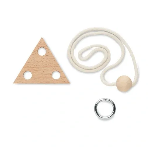 Rompecabezas de madera triangular ecológico ref MO6989 - Back Madera