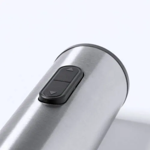 Sacacorchos eléctrico acero inox con cortacápsulas ref 1656
