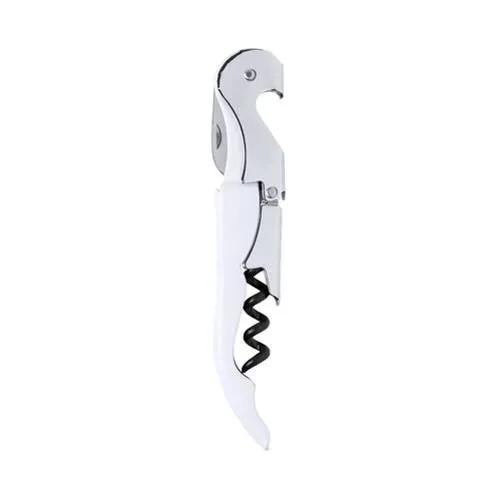 Sacacorchos premium de acero inox de dos tiempos ref 6094 - Blanco
