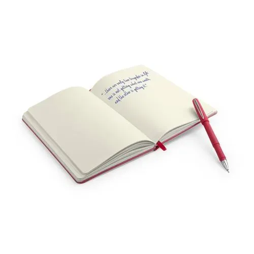 Set de bloc de notas con tapa suave y bolígrafo a juego ref 5041 - 01